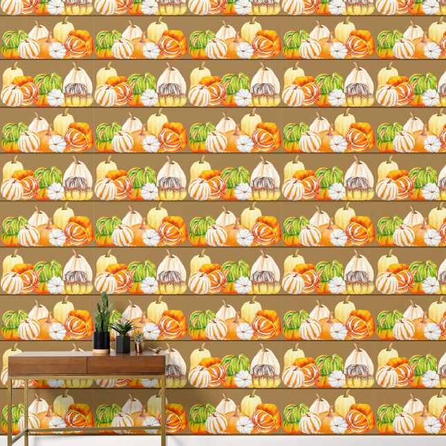 Papier Peint Récolte citrouille sur un (Couloir)