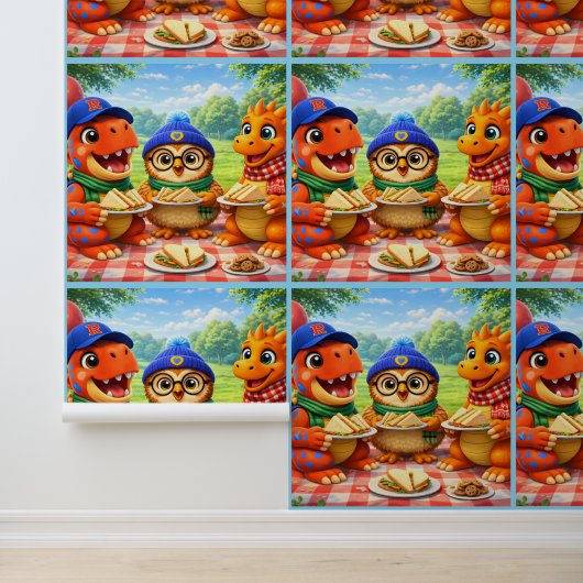 papier peint rex hoot et Sarah (Application)