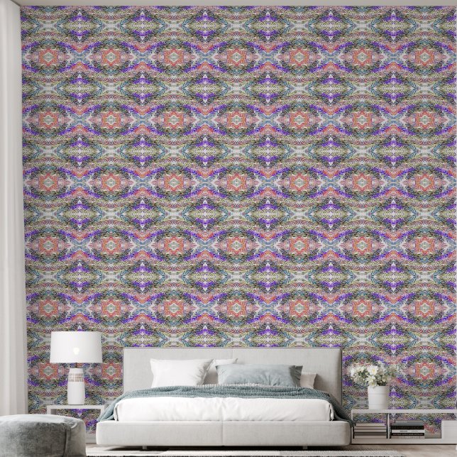 Papier Peint Riscos Colorés (Chambre à coucher)