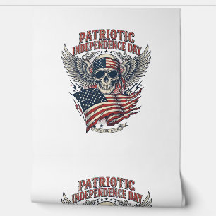 Papier Peint Rocker du bandana patriotique Méta musique Old Glo