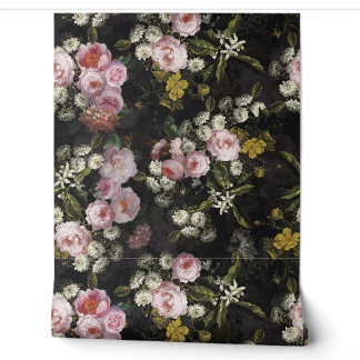 Papier Peint Romantisme de nuit Vintage flamande