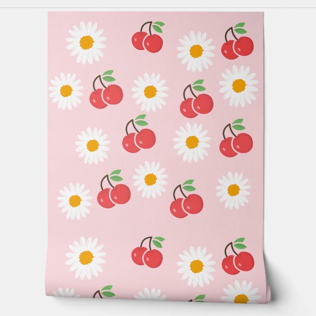 papier peint rose (Déroulement)