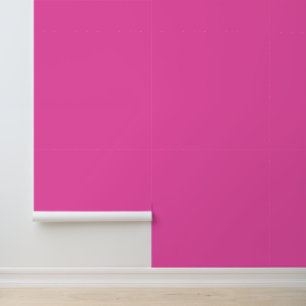 Papier Peint Rose chaud moderne