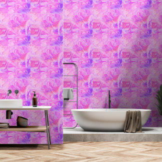 Papier Peint Rose et violet clairs