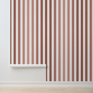 Papier Peint Rose Gold Élégant Rayé