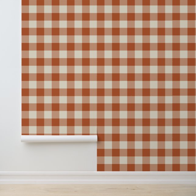 Papier Peint Rustique chaud Automne Brown Cosy Motif de tableau (Application)