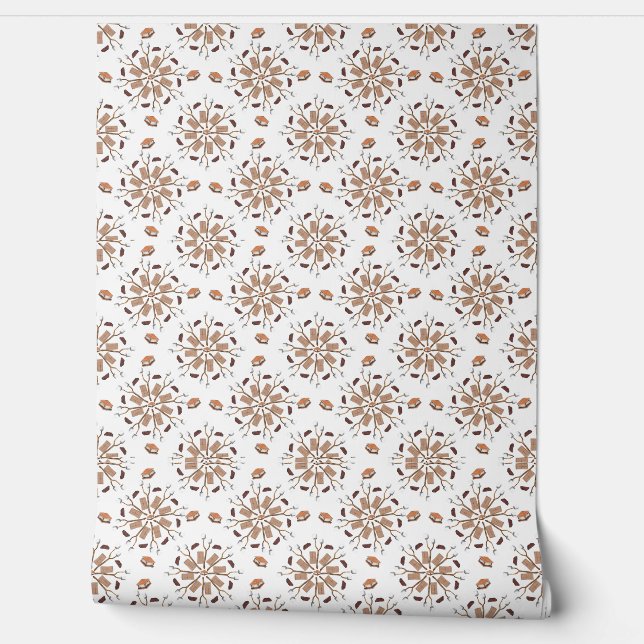 Papier Peint S’more Mandala Wallpaper (Déroulement)
