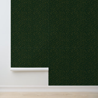 Papier Peint Sage Green Polka Dots Modern Pattern
