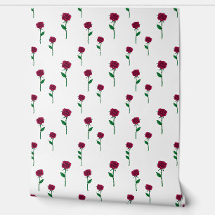 Papier Peint Saint Valentin fleur rose amour nature