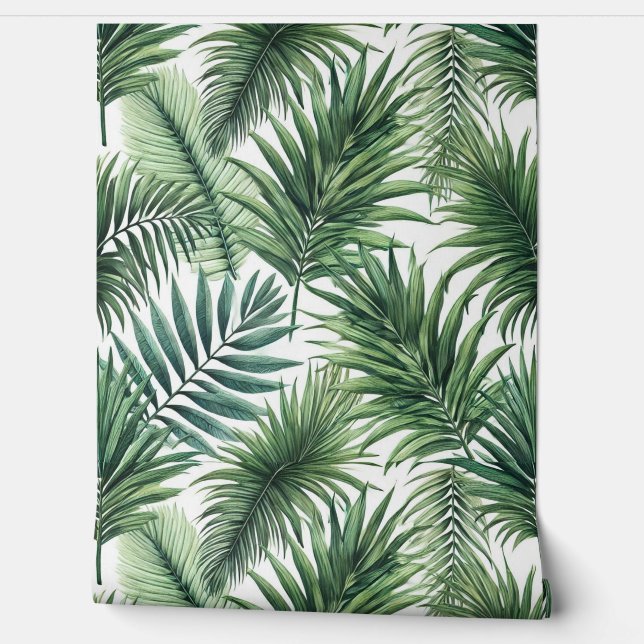 Papier Peint Se sentir tropical (Déroulement)