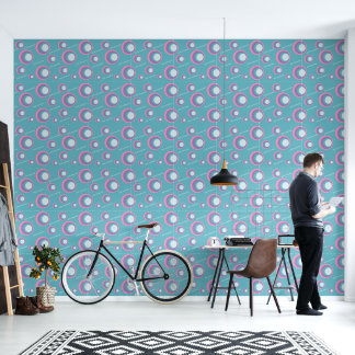 Papier Peint Seamless pattern “PINK LEMONADE”