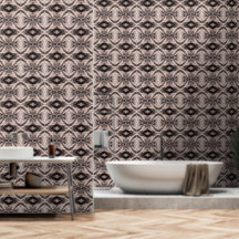 Sepia motif géométrique de taille M