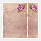 Papier Peint Sérénité Rose Classique (Recto)