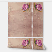 Papier Peint Sérénité Rose Classique (Déroulement)