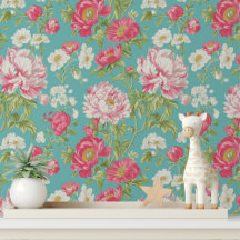 Shabby Chic Rose Floral Autocollant