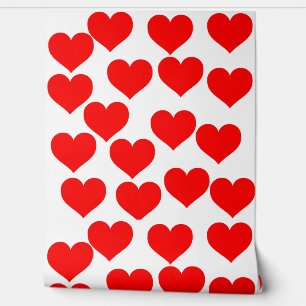 Papier Peint Simple Beautiful fond d'écran de coeur rouge
