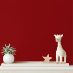 Papier Peint Simple minimaliste Élégant Plain Rouge Chic<br><div class="desc">Simple minimaliste Elegant Red Chic Wallpaper présente un rouge massif chic. Parfait pour la décoration de maison,  de bureau,  de salle d'événements et de fête. Créé par Evco Studio www.zazzle.com/store/evcostudio</div>