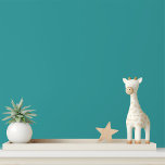 Papier Peint Simple minimaliste Élégant Plat Bleu Vert Chic<br><div class="desc">Simple minimaliste Elegant Bleu Vert Chic Fond d'écran avec un bleu vert massif chic. Parfait pour la décoration de maison,  de bureau,  de salle d'événements et de fête. Créé par Evco Studio www.zazzle.com/store/evcostudio</div>