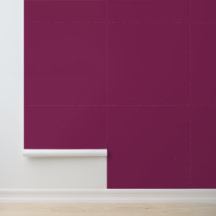 Papier Peint Simple minimaliste framboise foncé uni moderne chi