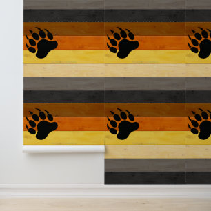 Papier Peint SlipperyJoe's Bear Pride drapeau de la texture du