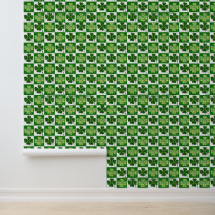 Papier Peint SlipperyJoe's Saint-Patrick quatre feuilles de trè