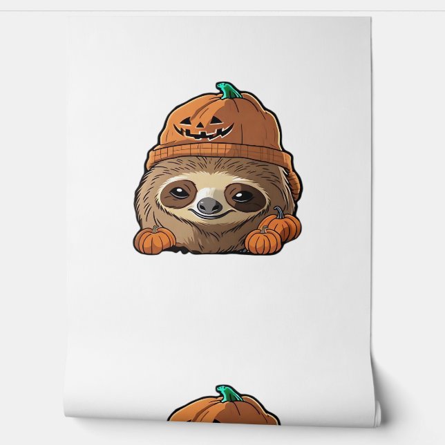 Papier Peint Sloth espuki sison halloween T-shirt classique (Déroulement)