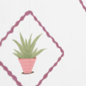 Papier Peint Small print aloe kitchen (Couture)