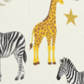 Papier peint Soft Beige Safari Nursery - Jungle (Couture)