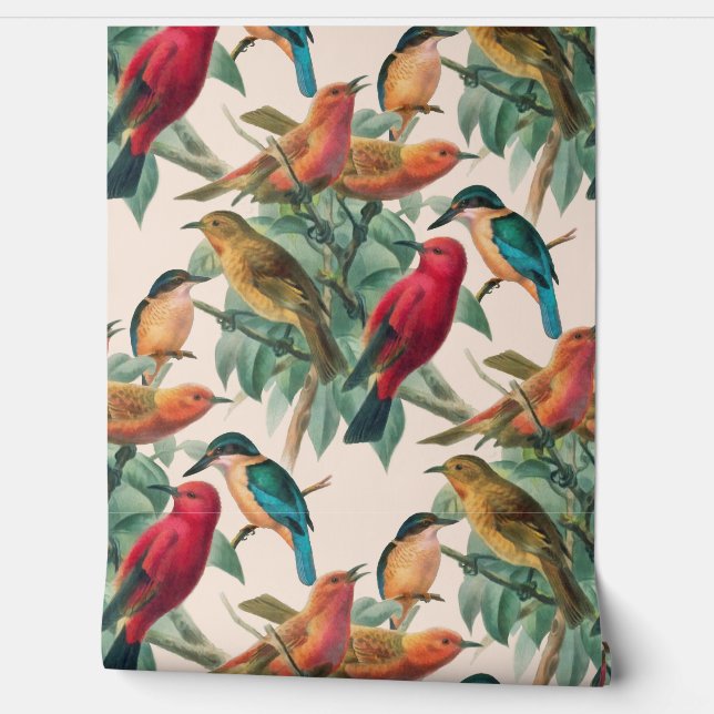 Papier Peint Songbirds (Déroulement)