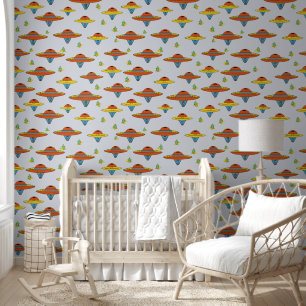 Papier Peint Soucoupe volante