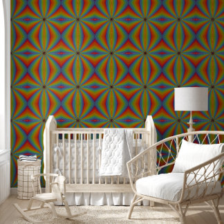 Papier Peint Spectrum Spin – Spirale chromatique radieuse