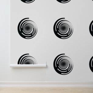 Papier Peint Spirale hypnotique : une illusion Optique qui se c