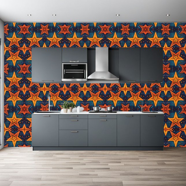 Papier peint Stars colorés (Créateur téléchargé)