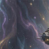 Papier Peint Stellar Path – Journey Through the Universe´7 (Couture)