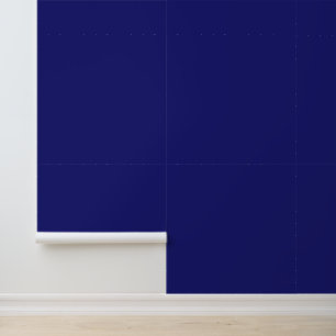Papier Peint Style Mousse Bleu de minuit Créatif lisse