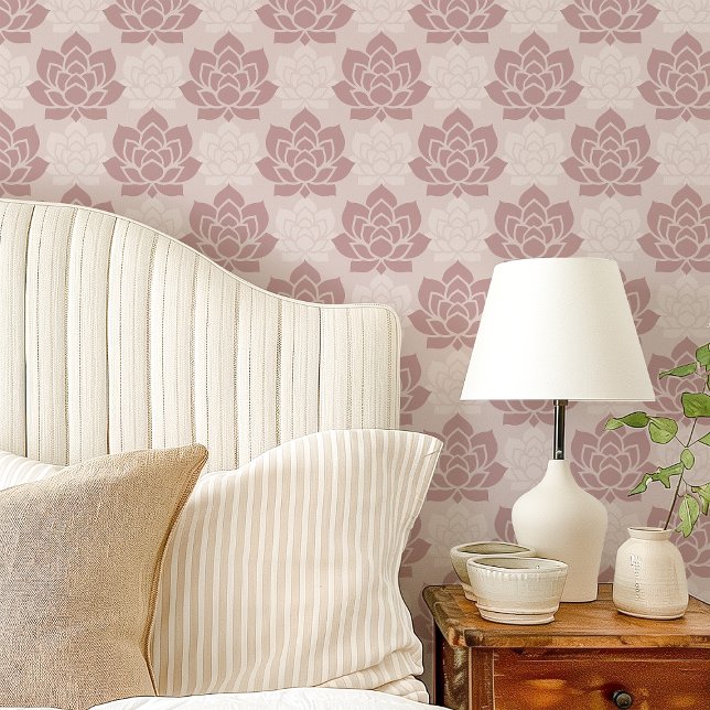 Papier Peint Succulent Élégant Mauve (Créateur téléchargé)