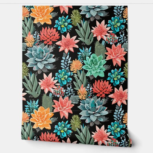 Papier Peint Succulents (Déroulement)