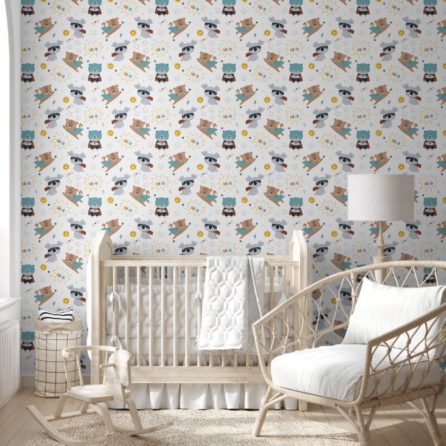 Papier Peint Super héros animal (Enfants)