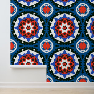 Papier Peint Suzani Pattern
