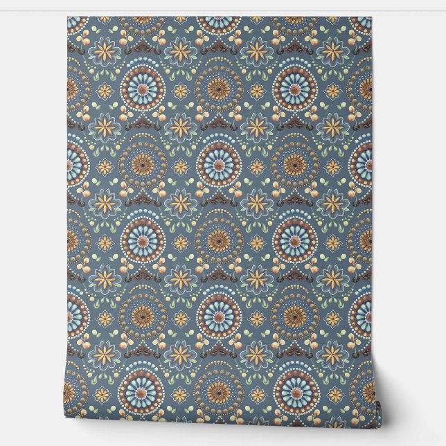 Papier Peint Symphonie d'or (Déroulement)