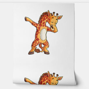 Papier Peint T-shirt Giraffe Dabbing Giraffes Dabe Dab Dance T