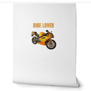 Papier Peint T-Shirt Moto pour Amateur de Vélo Vêtement pour