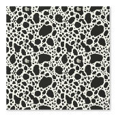 Papier Peint Tache noir et blanc moderne (Recto)