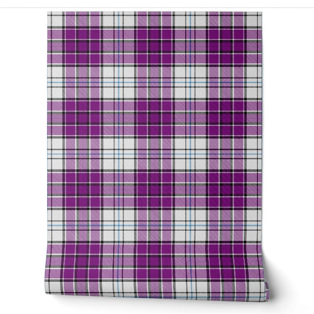 Papier Peint Tartan MacRae Clan Écossais (Déroulement)