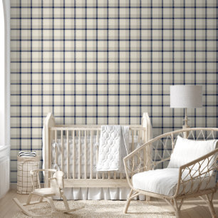 Papier Peint Tartan Plaid - Motif sans couture écossais 1