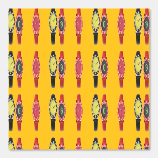 Papier Peint Temps de visionnage répété (Recto)