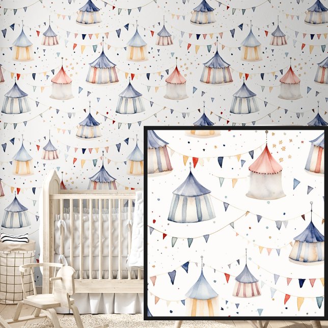 Papier Peint Tentes et drapeaux de Bunting (Créateur téléchargé)