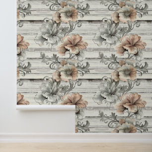 Papier Peint Terre couleur fleur romantique fleur floraison hor