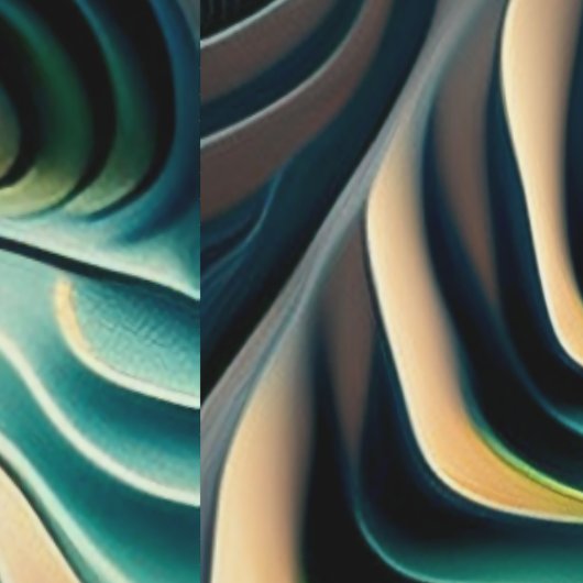 Papier Peint Topographic currents (Couture)