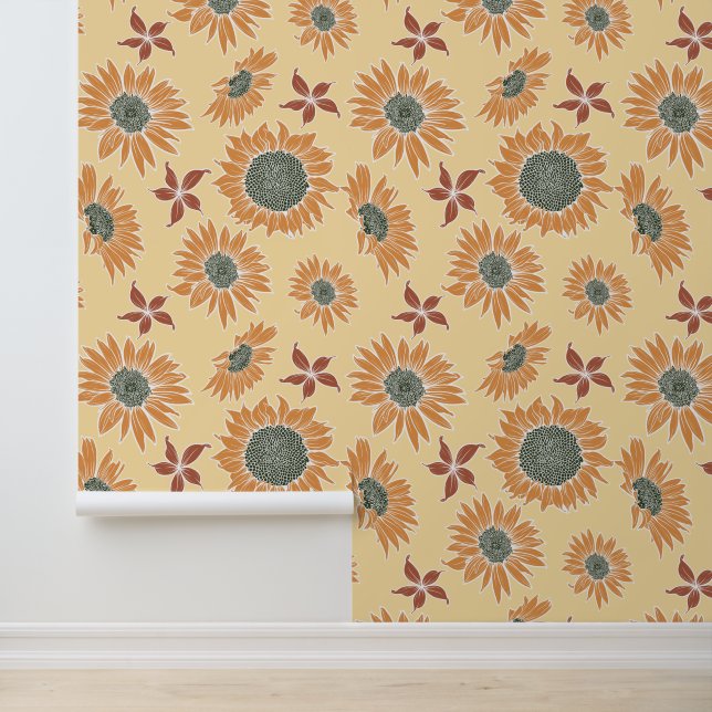 Papier Peint Tournesol (Application)